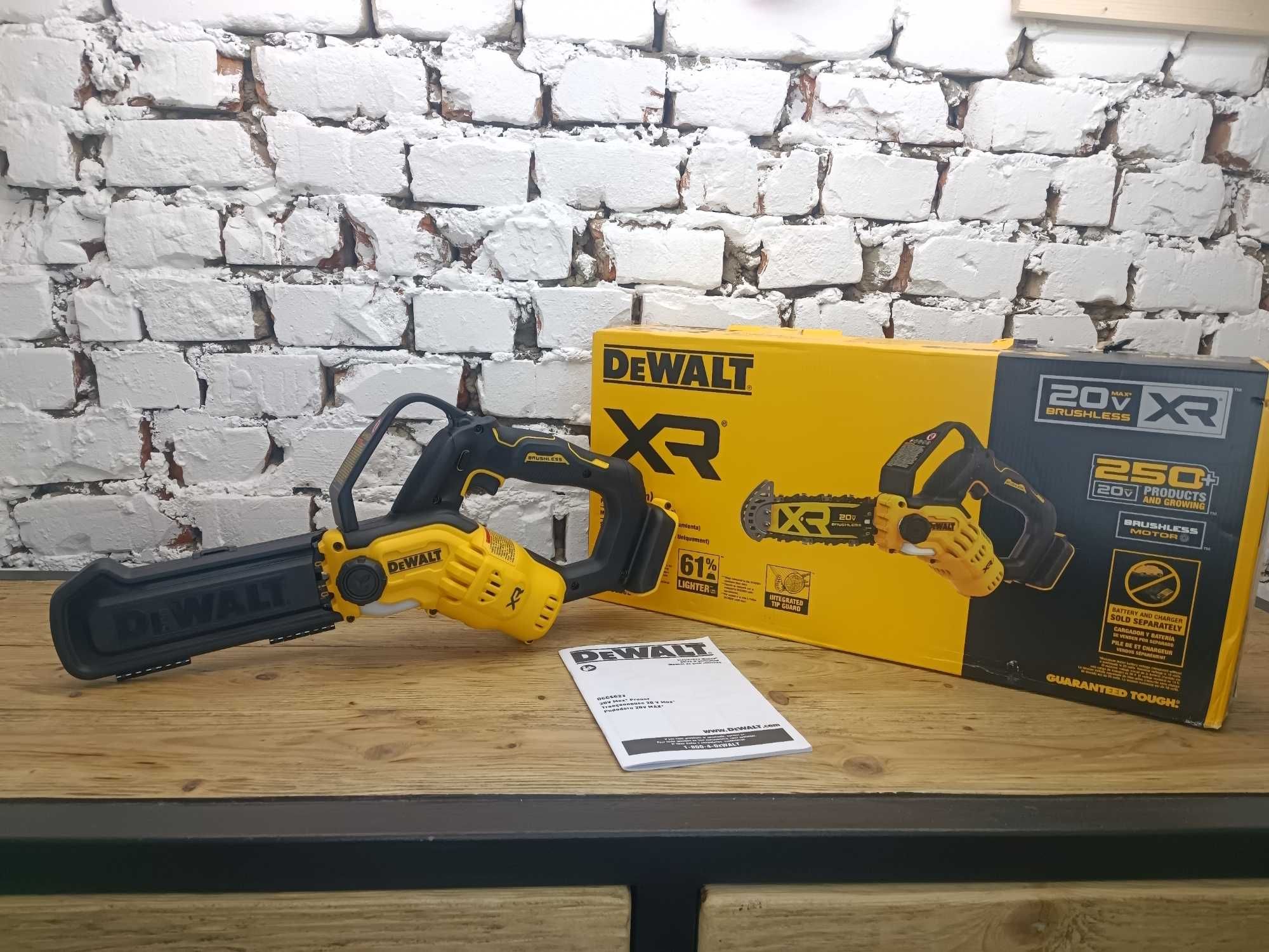 Акумуляторна ланцюгова пила DeWalt DCCS623 20V США Оригінал