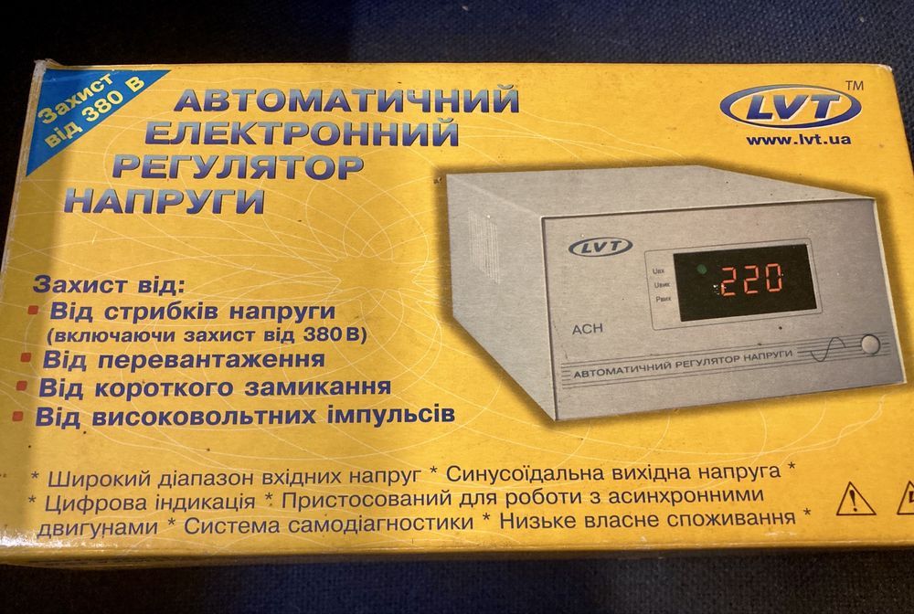 LVT ACH-350C (стабилизатор напряжения симисторный)