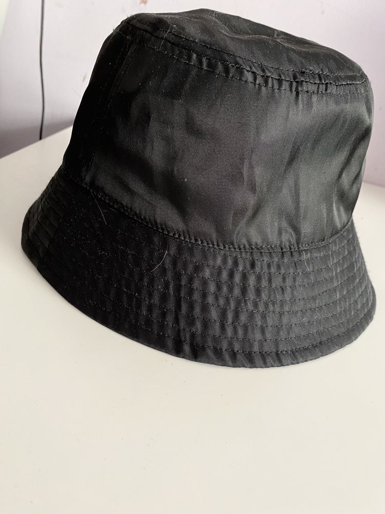 Kapelusz wędkarski czarny backet hat czapka H&M xs s