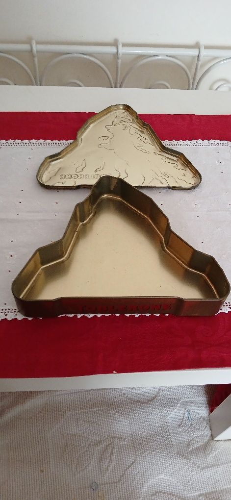 Lata Toblerone, usada