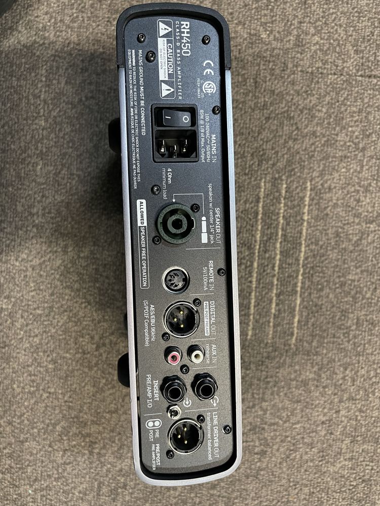tc electronic RH 450 głowa basowa