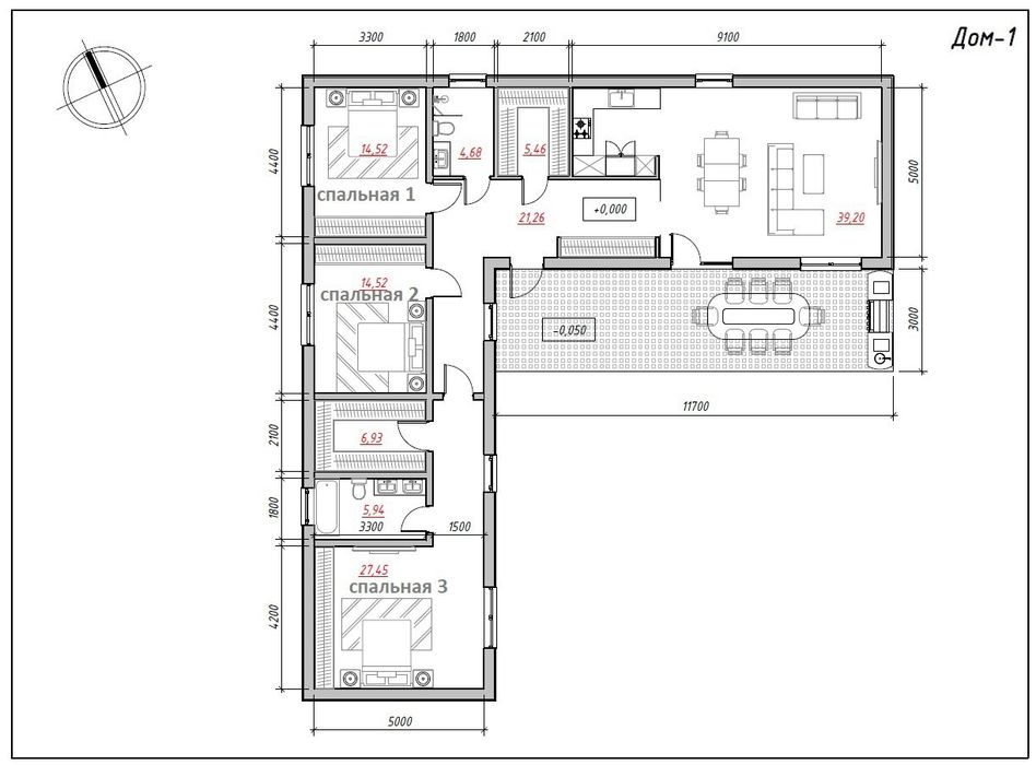 Высокий-Одноэтажный. несколько семей. закрытый мини клуб