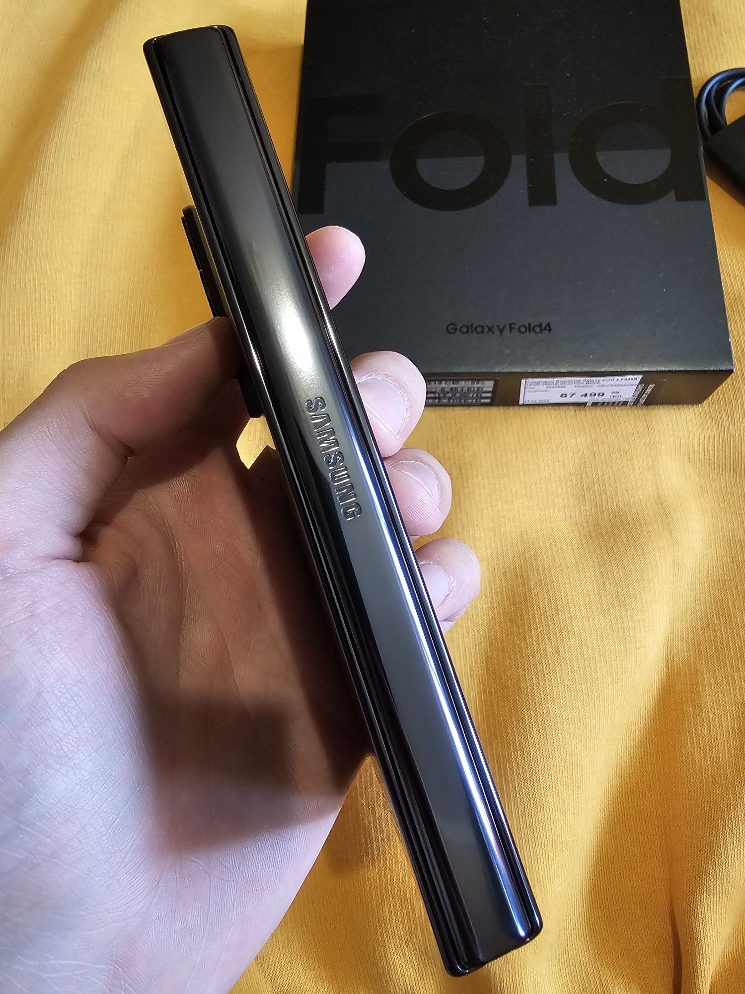 Официальный Samsung Galaxy Fold 4 duos phantom black sm-f936b ds
