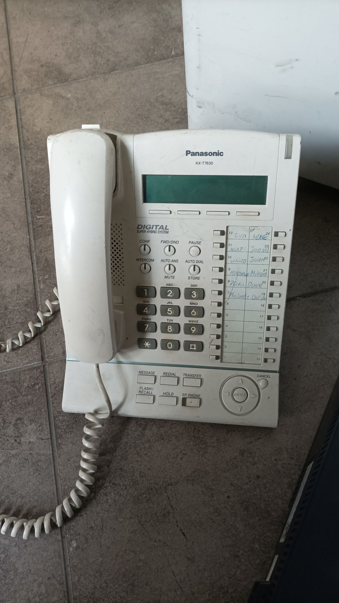 Centrala telefoniczna Panasonic TDA 15 + Tel. Sys KXT7630. + Telefony