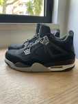 **NOVO** Air Jordan 4 Black Canvas