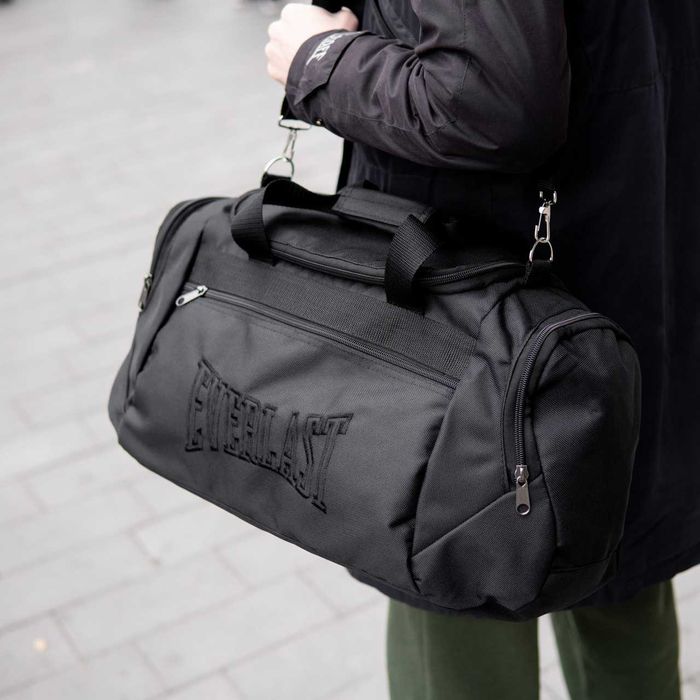 Cпортивна сумка дорожня Everlast Black для поїздок Эверласт на 36 л