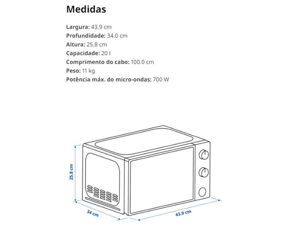 Forno micro-ondas