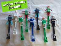 Antigos brindes brinquedos raros danone