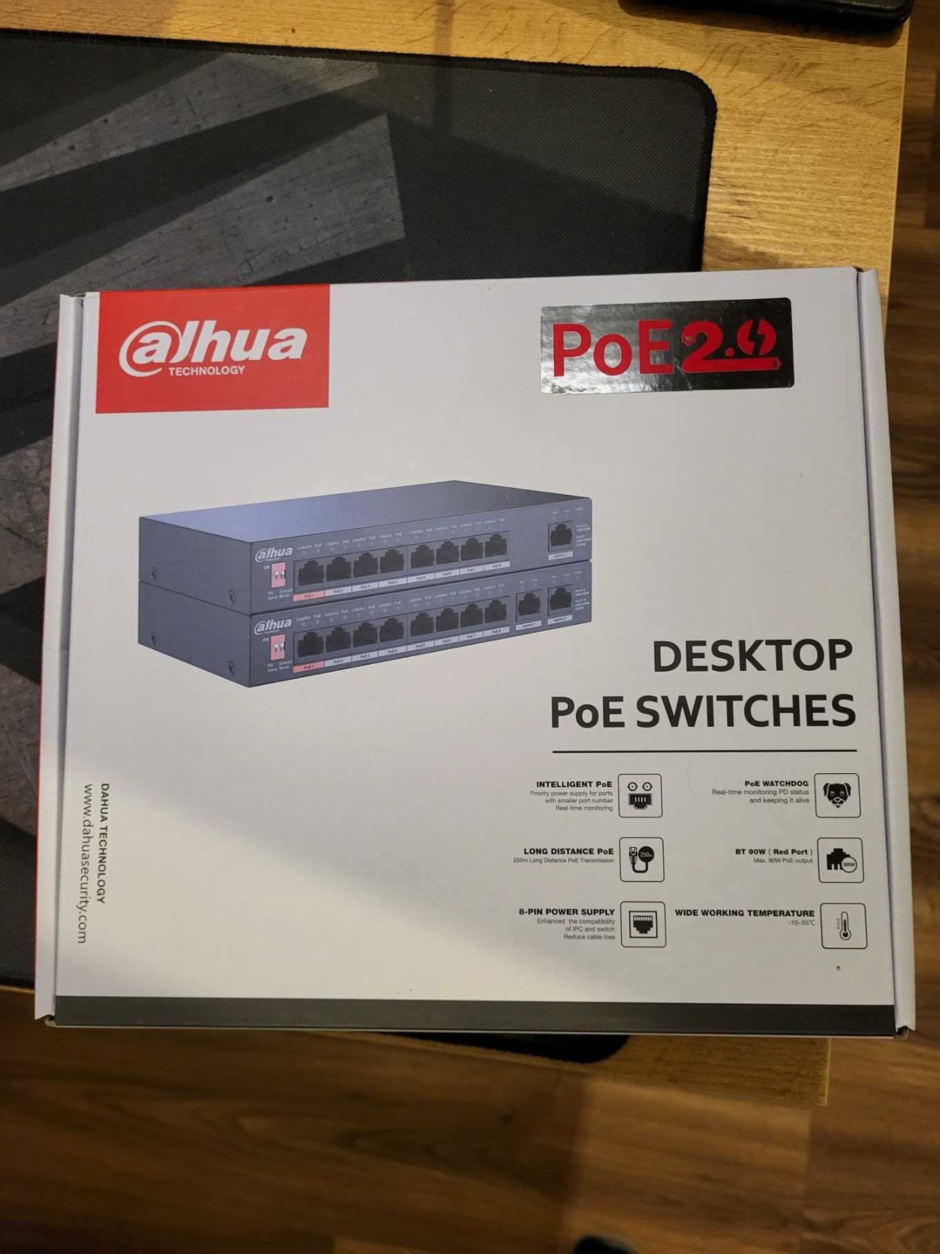 Dahua PoE Switch 10 port 8 PoE