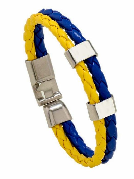 Bransoletka w barwach flagi Ukrainy, unisex, Ukraina