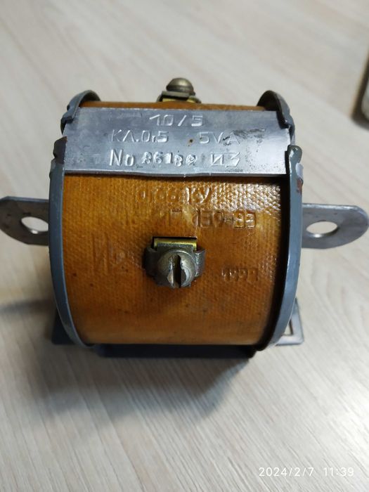 Трансформатор току 0,66УЗ 10/5 КЛ.0,5 5 VA