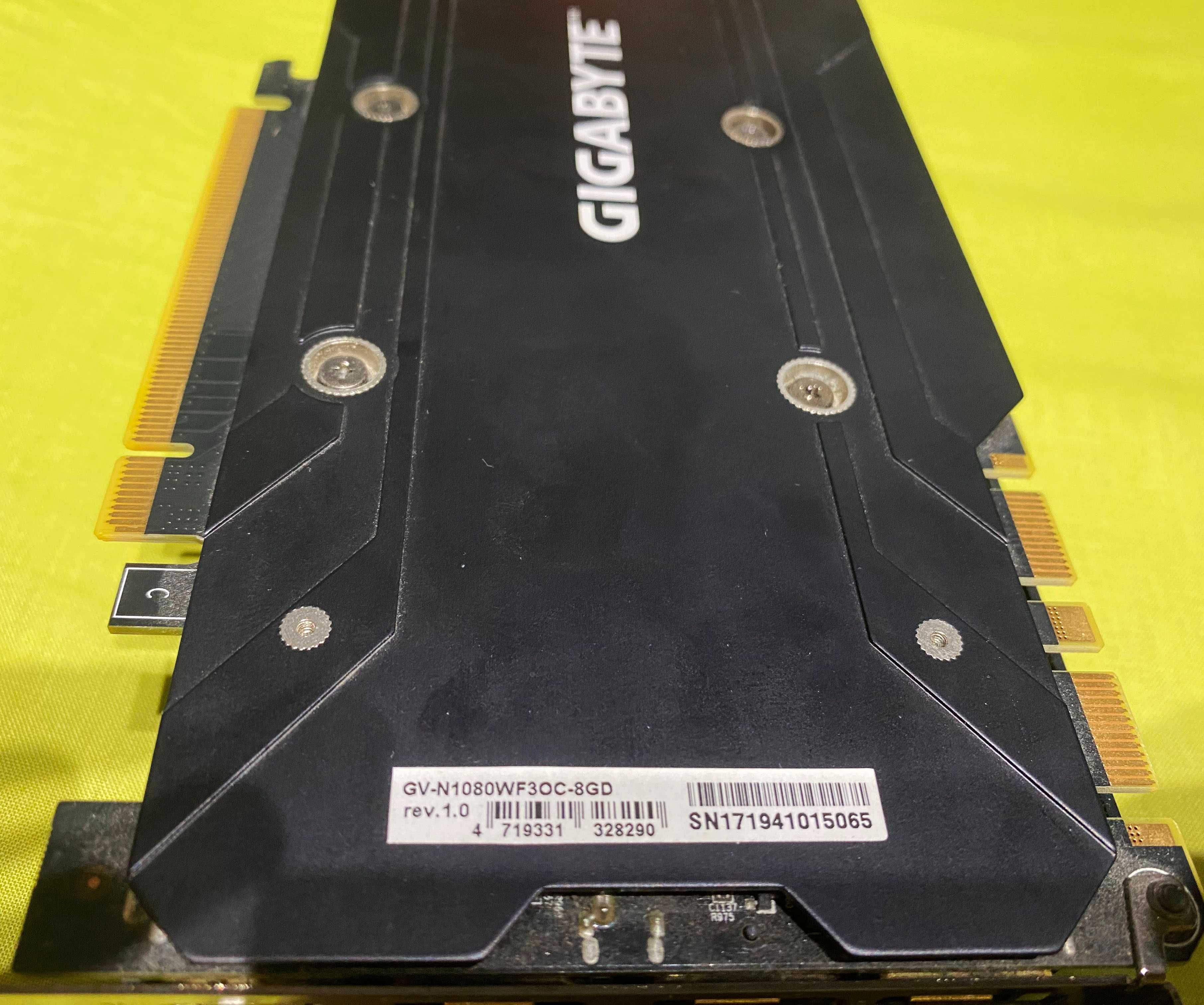 Karta Graficzna GTX 1080 Gigabyte Windforce OC 8GB DOBRY STAN