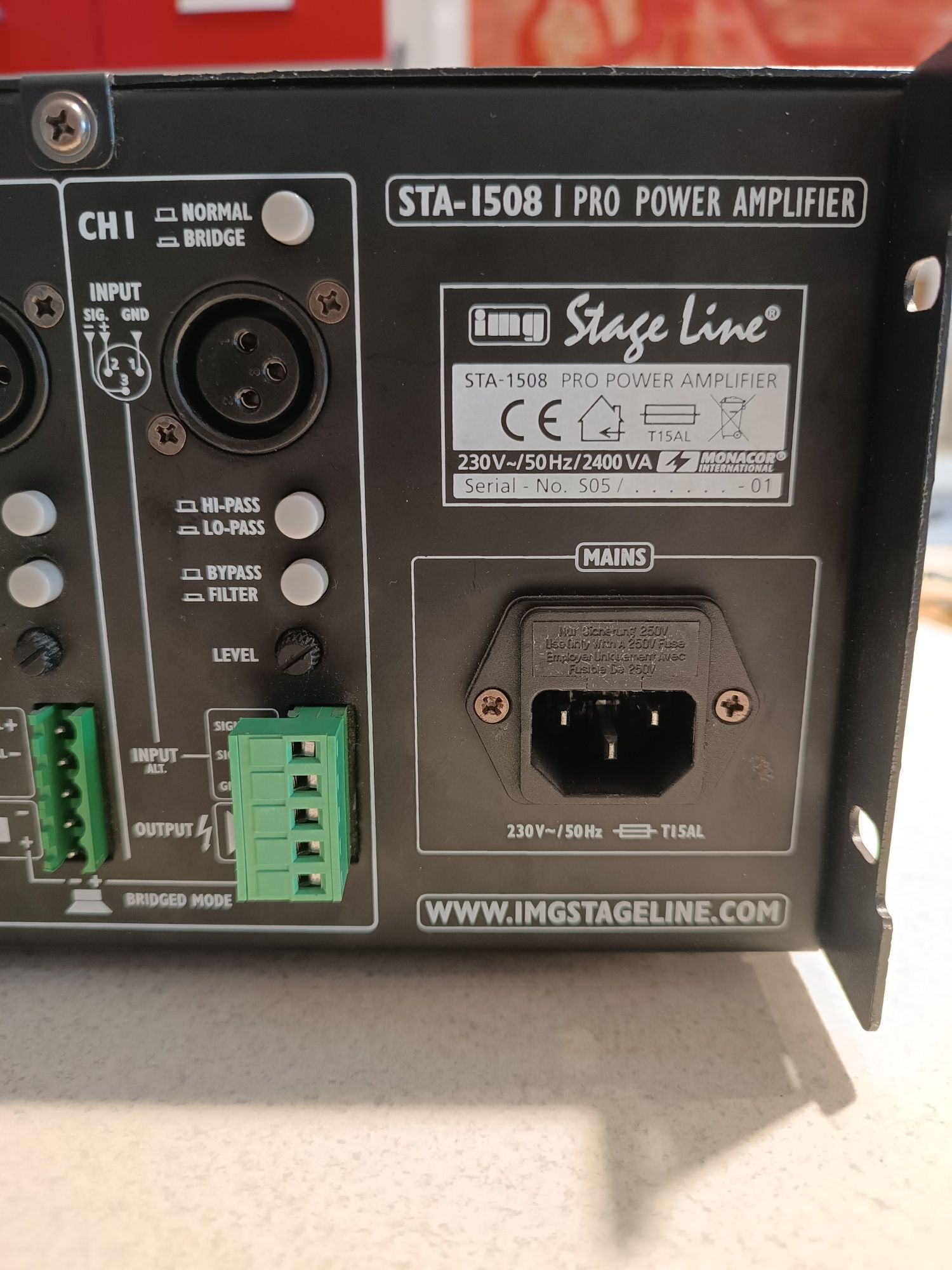 Wzmacniacz IMG STA-1508 +splitter IMG LS-280/SW