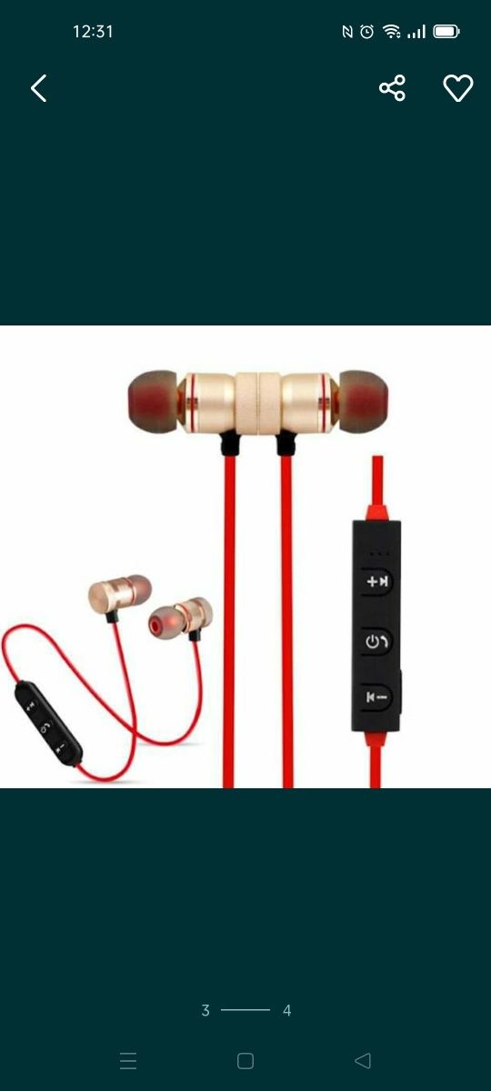Fones sem fios novos