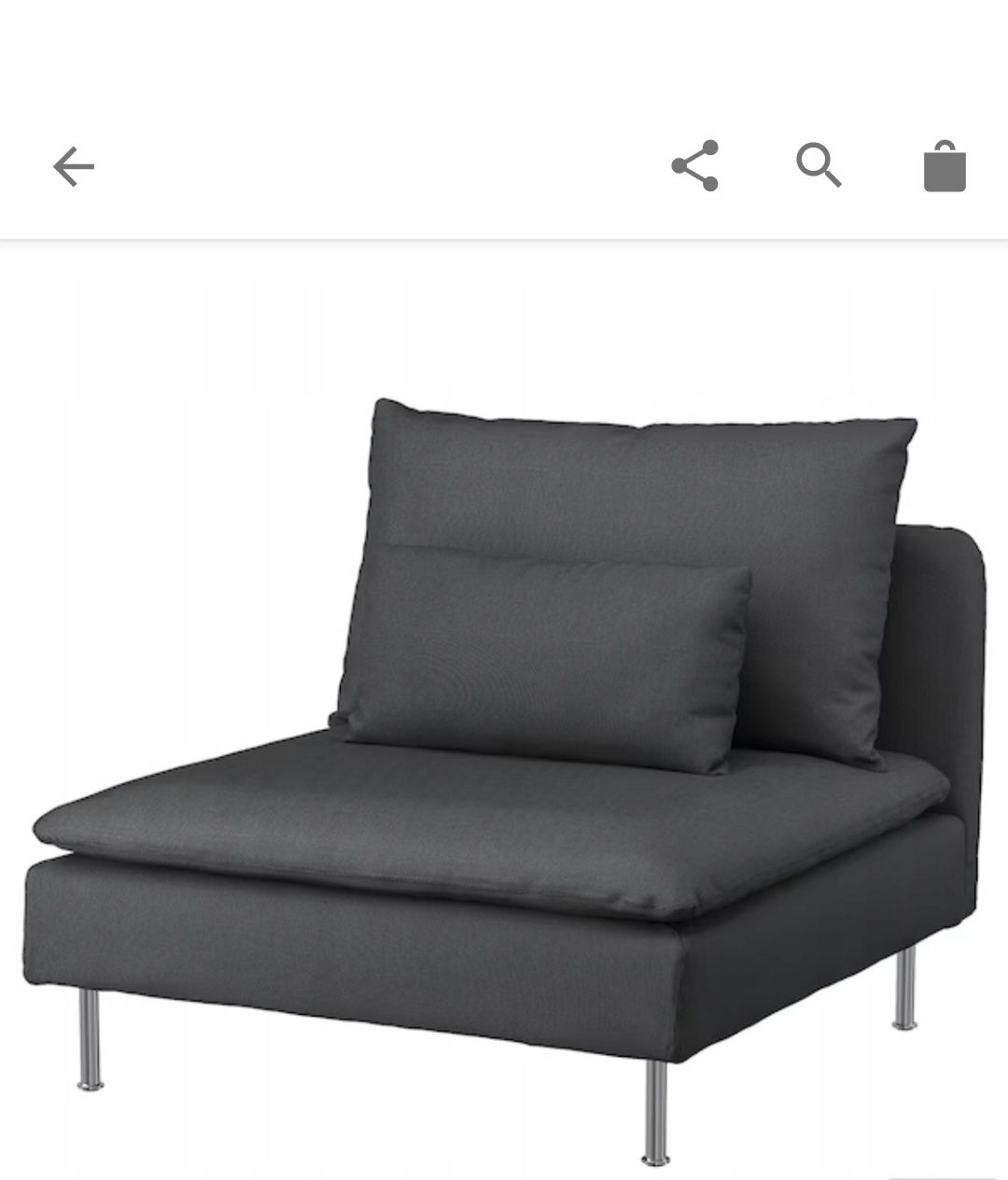 Pokrycie pokrowiec sofy Ikea soderhamn