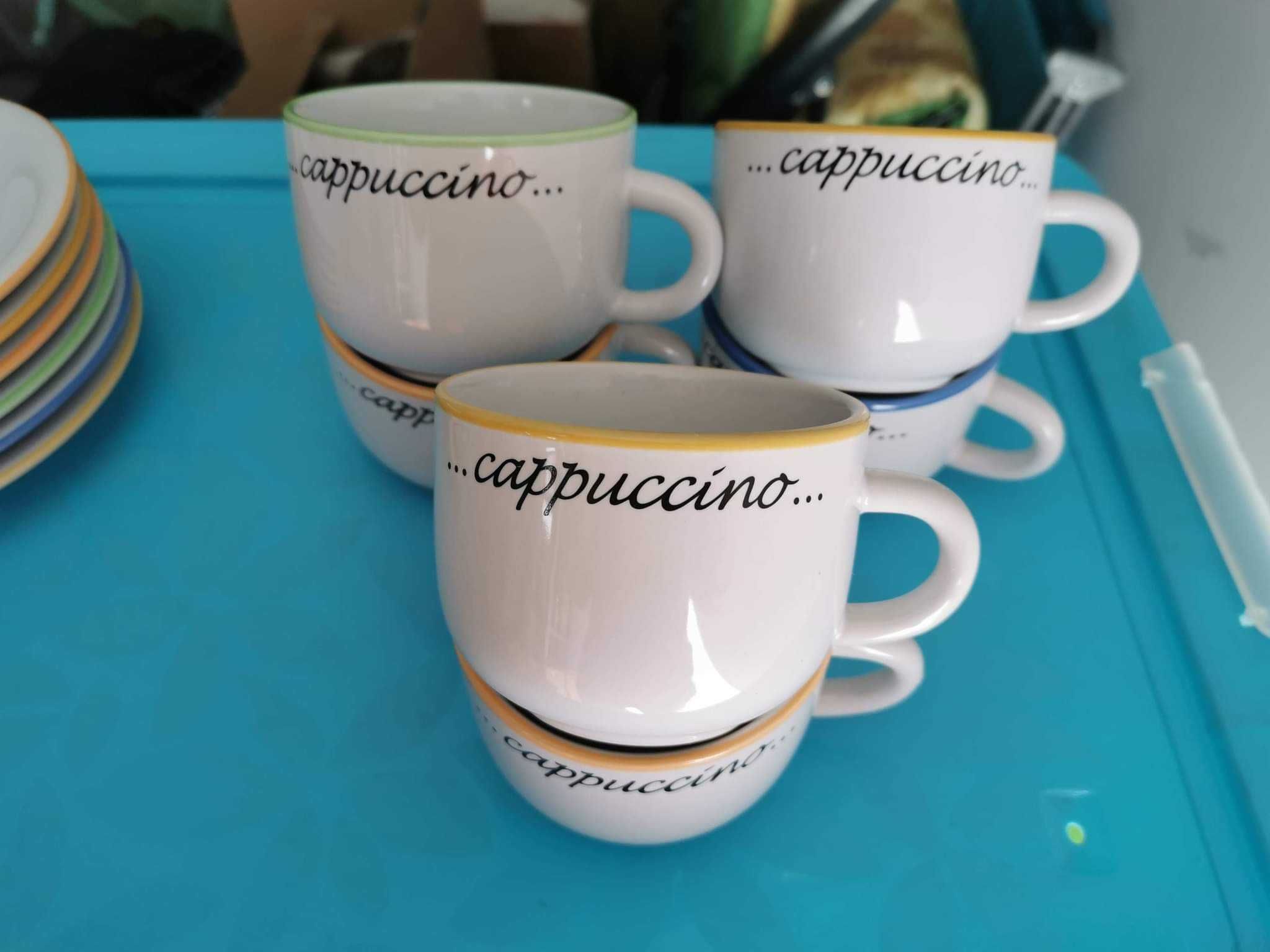 Ceramiczny zestaw kawowy cappucino