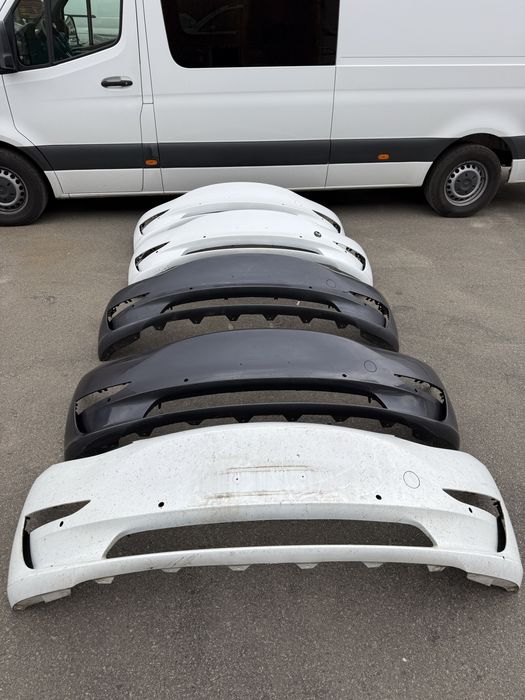 Бампер передній тесла 3 tesla model 3 оригінал