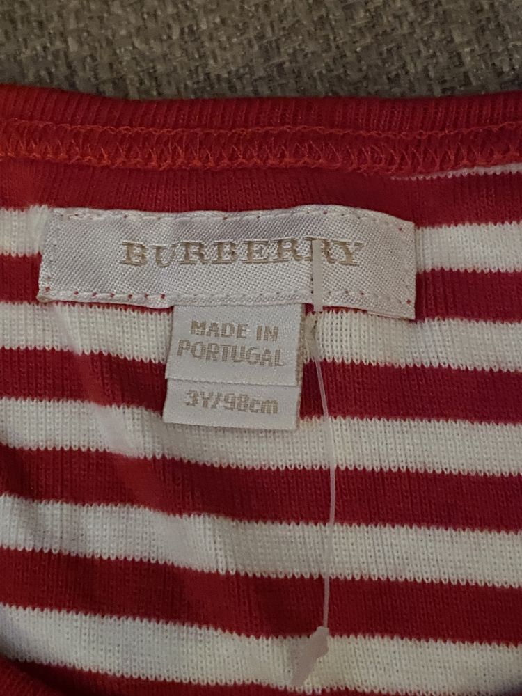 Платье, футболка, боди, человек, Burberry, оригинал!