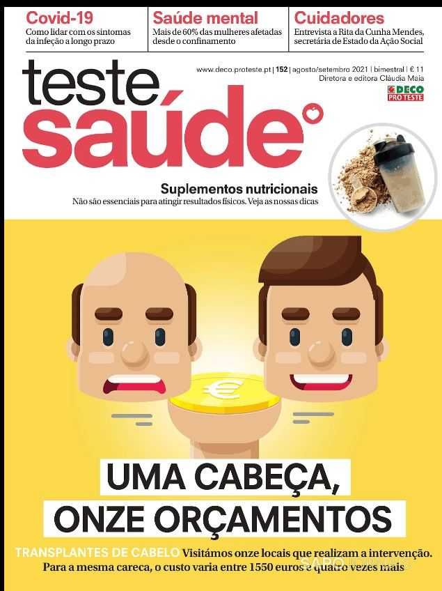 12 revistas TESTE SAÚDE da DECO