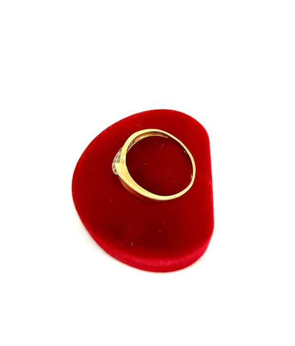 Wspaniały Złoty PIERŚCIONEK 585 3.34G R.20