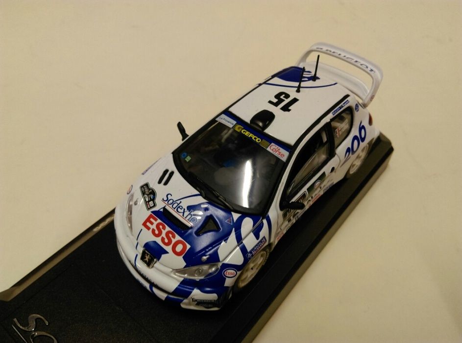 Peugeot 206 panizzi wrc 1:43 solido