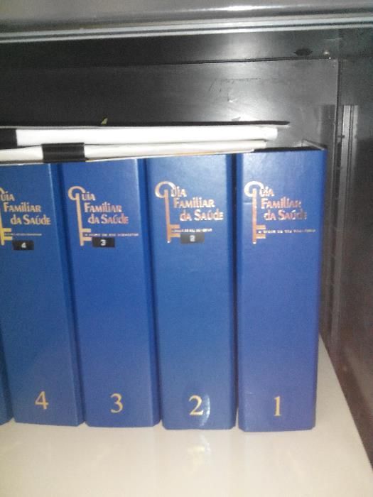 Livros Guia Familar Saúde, 6 volumes