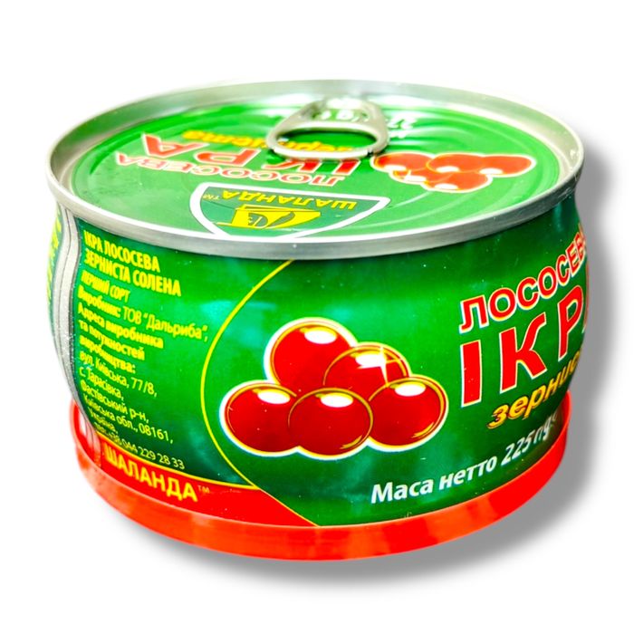 Икра лососевая зернистая Премиум Шаланда ж/б 225г.