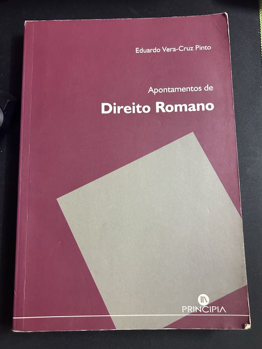 Apontamentos de Direito Romano - Eduardo Vera-Cruz Pinto