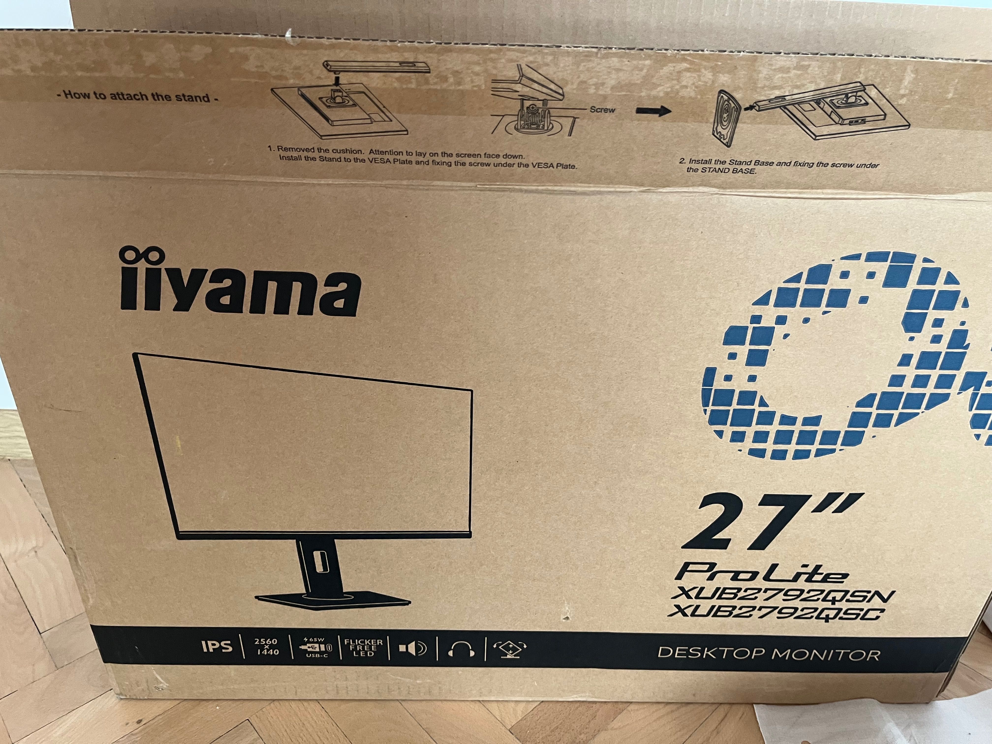 Monitor LED 27 cali Iiyama ProLite XUB2792QSC-B5