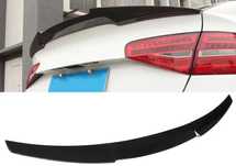 Spoiler Lotka Dokładka AUDI A4 B8.5 LIFT CZARNY POŁYSK