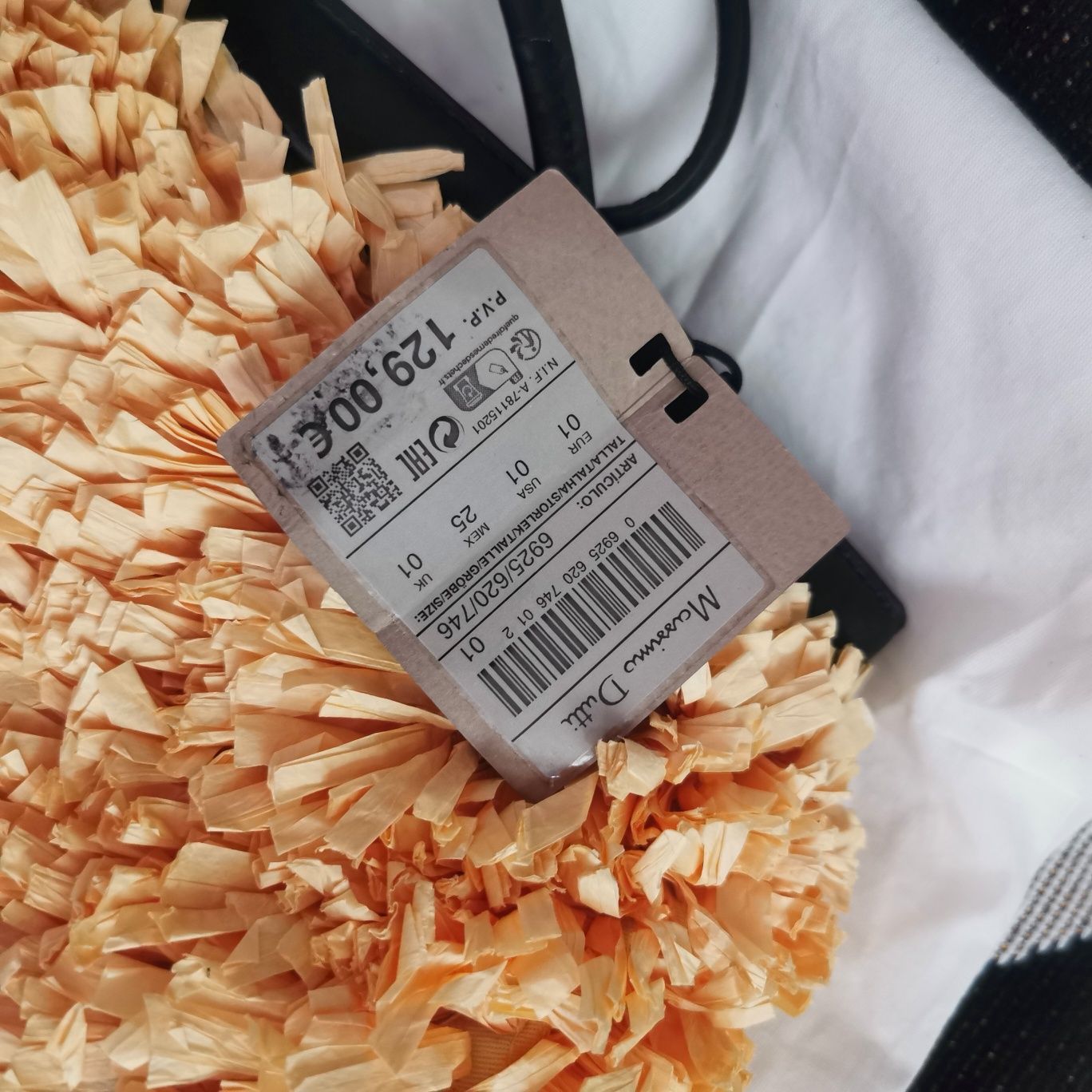 Massimo Dutti torebka z frędzlami
