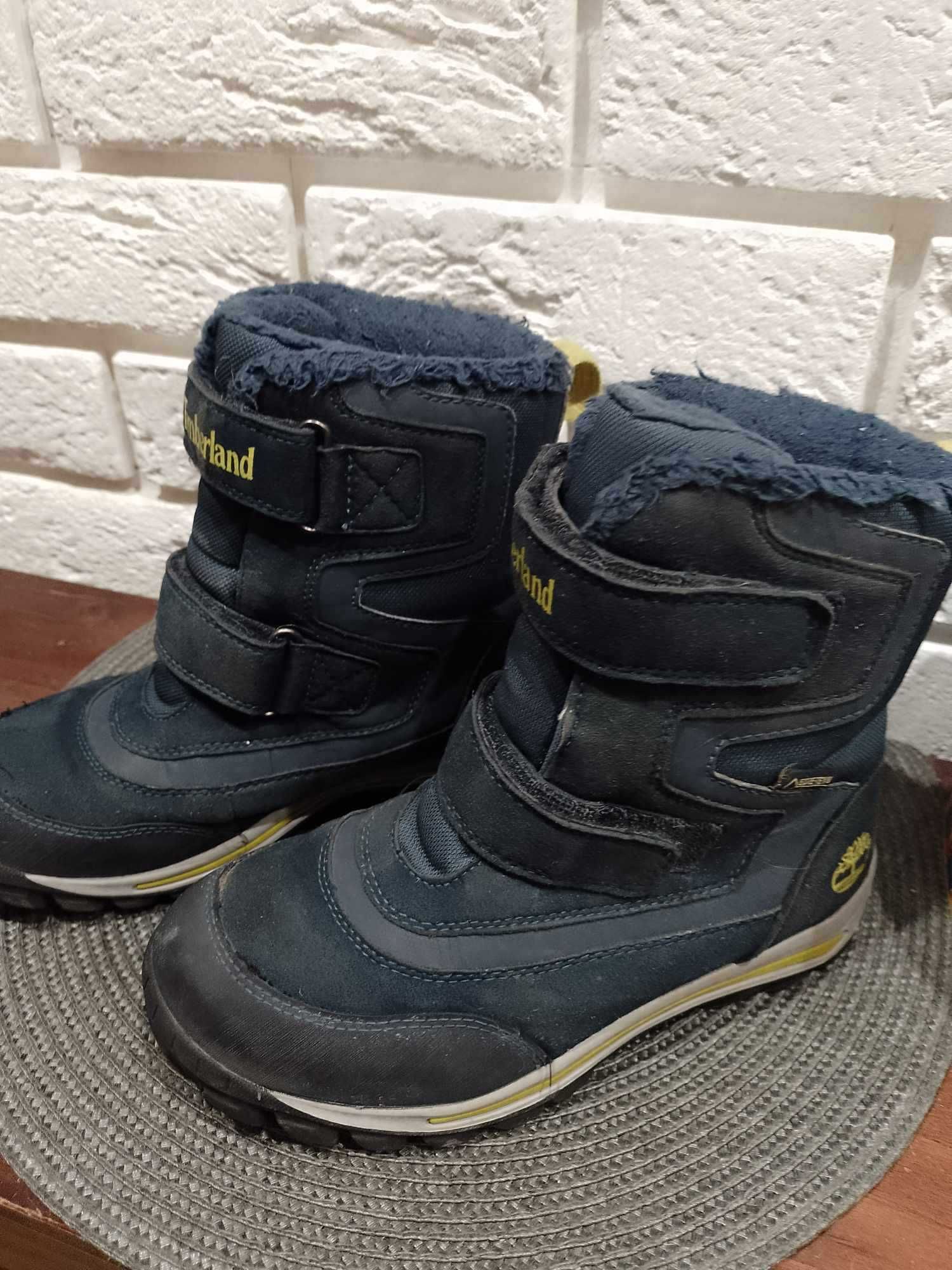 buty zimowe chłopięce TIMBERLAND rozmiar 33 bdb stan