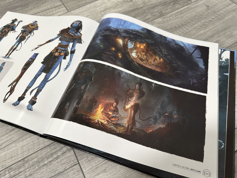 Artbook z gry Avatar Frontiers of Pandora