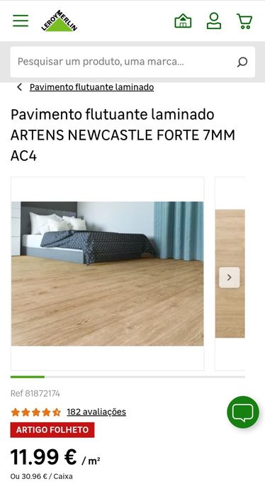 Flutuante Newcastle novo embalado
