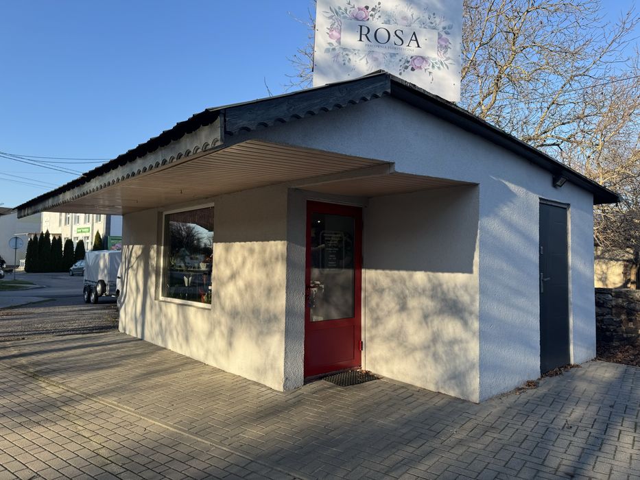 Kiosk handlowy kwiaciarnia