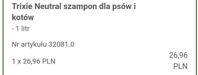 Nowy zestaw dla psa