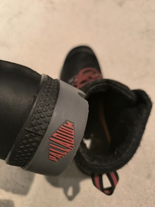 Botas Palladium em couro