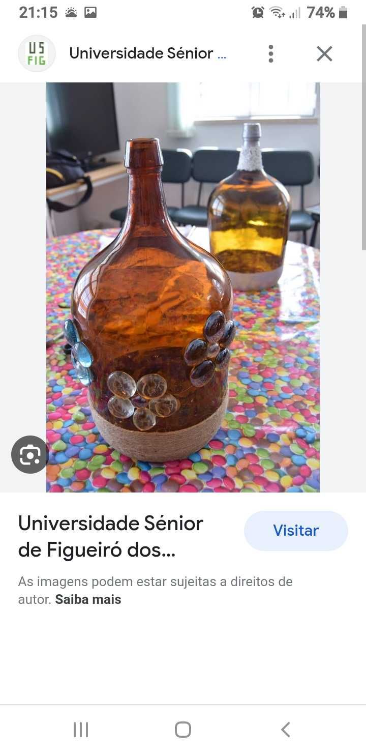 Garrafões de Vidro 5 ltrs