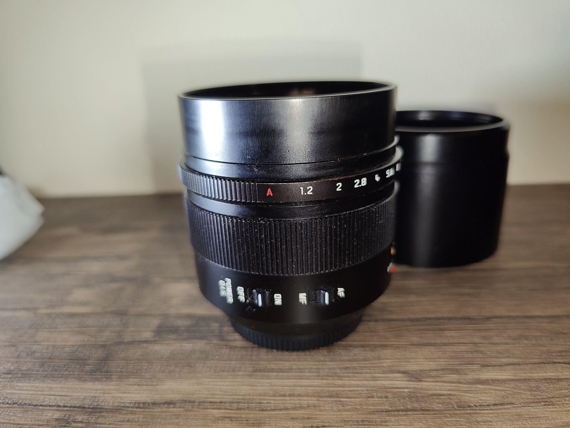 Объектив Panasonic Leica 42.5mm f/1.2 DG 
Купл