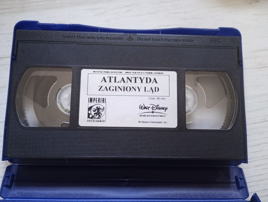 Atlantyda zaginiony ląd VHS