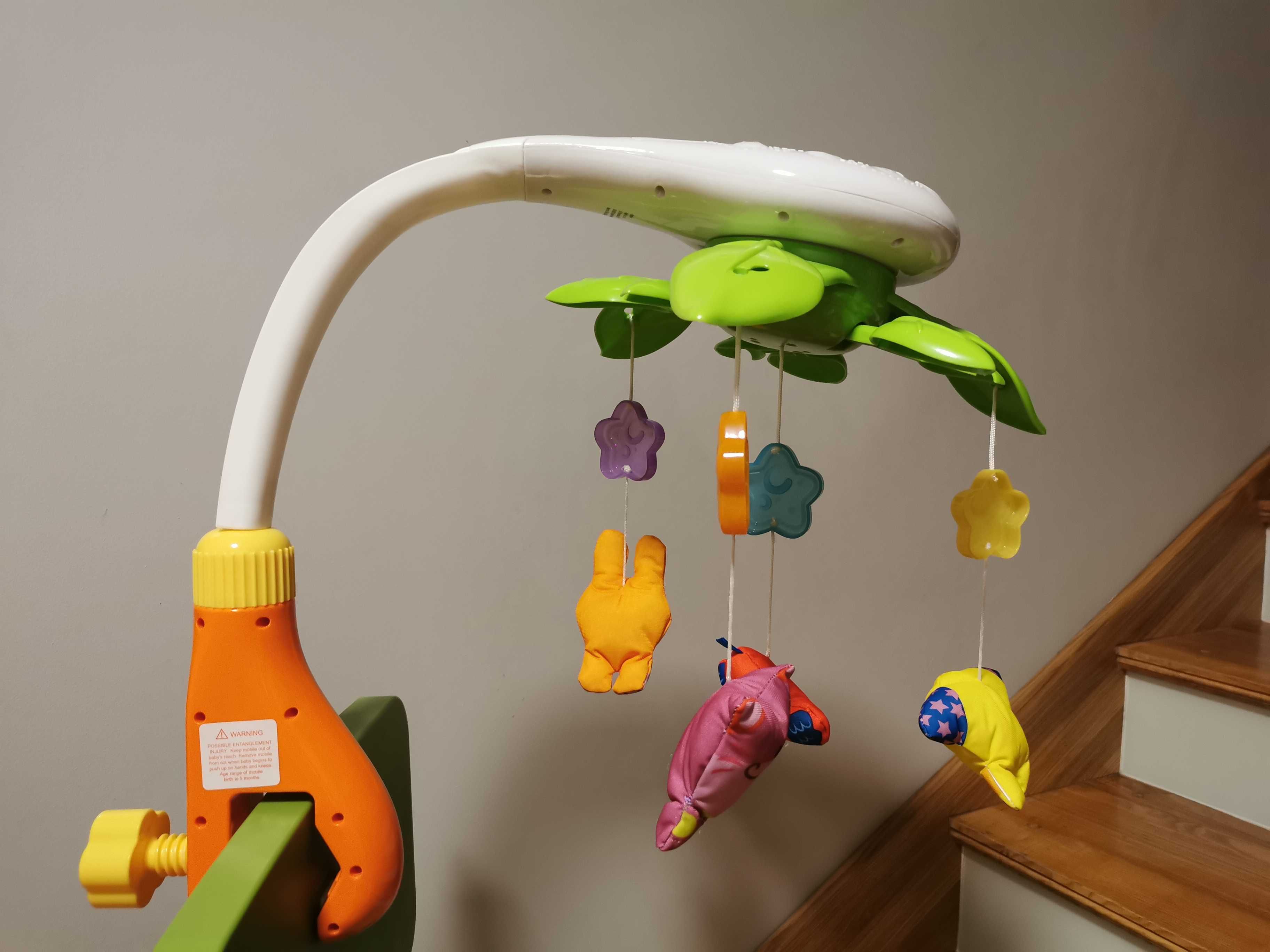 Muzyczna karuzela z projektorem Smily Play