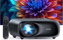 NexiGo PJ40 (Gen 3) Projektor z WiFi i Bluetooth, 1080P Native, 4K