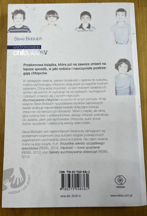 Wychowanie chłopców. Steve Biddulph