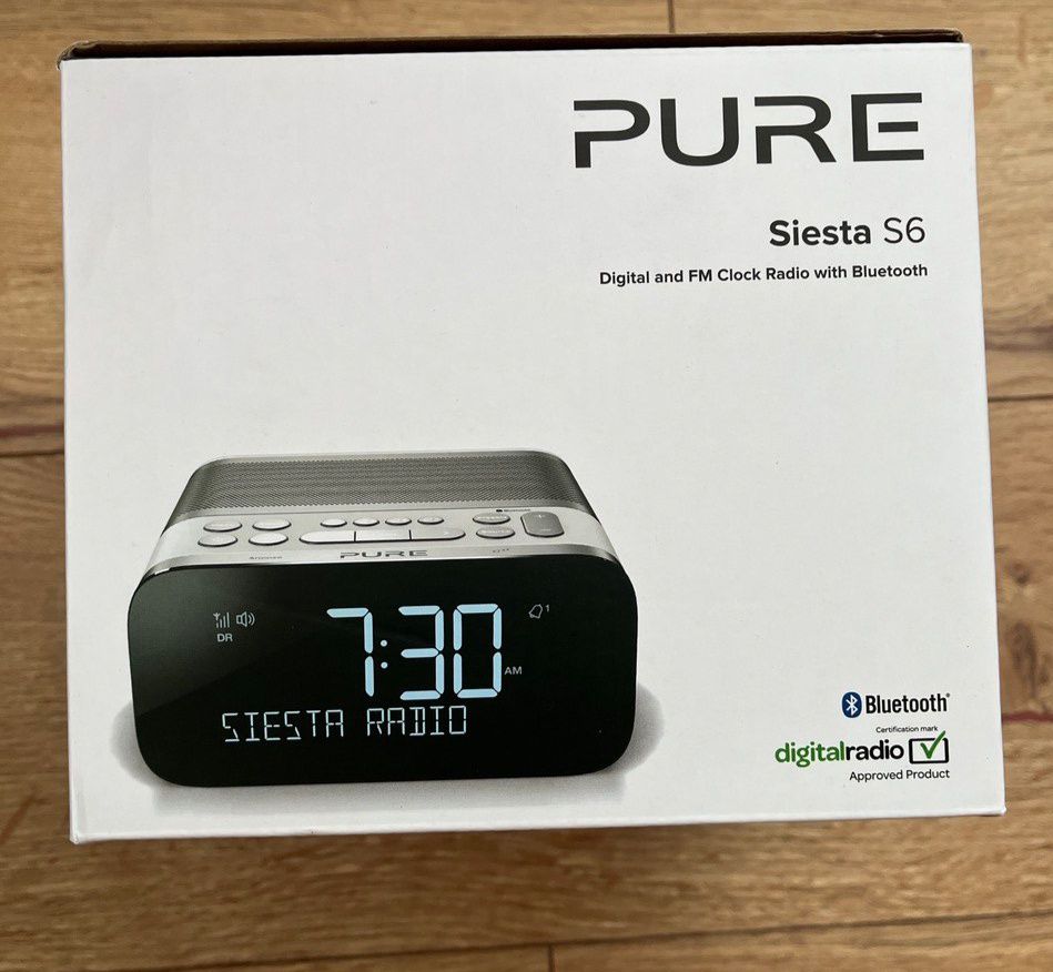 Радио-часы PURE Siesta Charge, Siesta S6