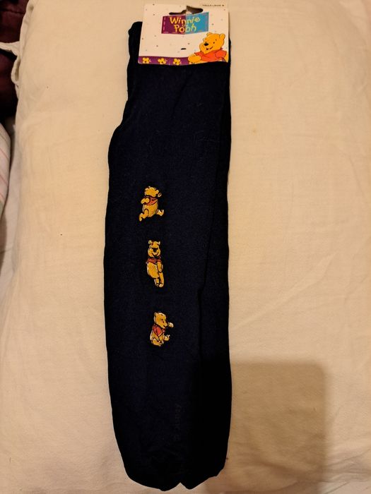 Meia calça winnie the pooh