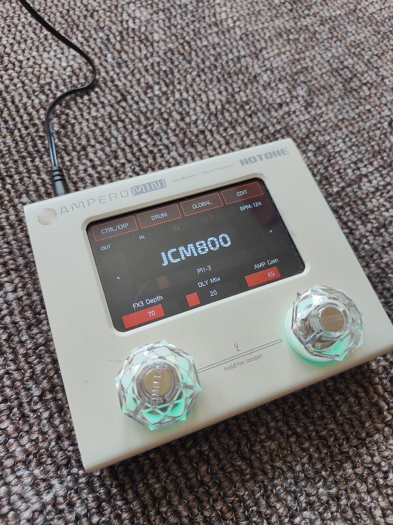 hotone ampero mini ehx battalion mono synth