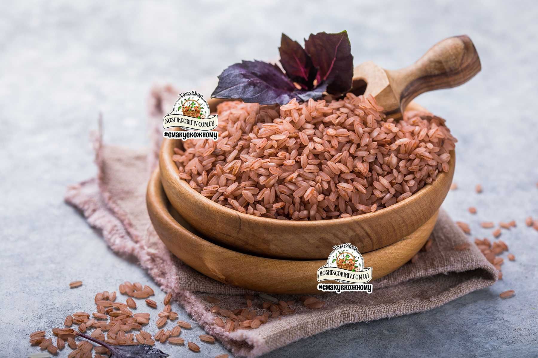 Рис Басматі Камоліно Для Суші Дикий Бурий Нешліфований 100грн/кг