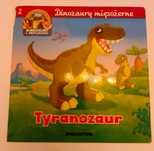 Czasy prehistoryczne, Dinozaury 2 Tyranozaur, 24 strony + 2 figurki