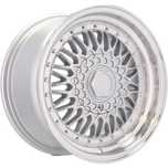 4x Felgi z Rantem 16 m.in. do BMW Seria 3 E36 E46 5 E39 E60 7 E23 E32 Styl BBS RS - BY479 (LU247)