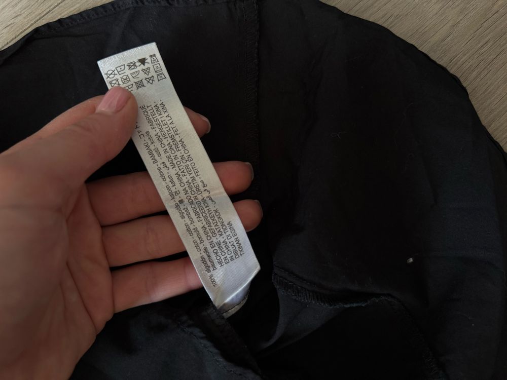 Комбінезон з шортами zara xs s вільного фасону чорний